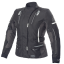 BÜSE Jana textilní bunda dámská černá - Barva: černá, Velikost: 52