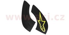 plastové kryty pro krční chrániče BNS TECH 2, ALPINESTARS (žlutá fluo/černá)