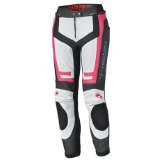 Dámské sport moto kalhoty Held ROCKET 3.0 černá/bílá/růžová, kůže