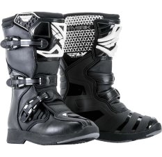 Boty NEW Maverik Youth, FLY RACING, dětské (černá)