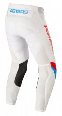 kalhoty TECHSTAR QUADRO 2022, ALPINESTARS (bílá/modrá neon/červená)