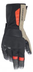 rukavice DENALI AEROGEL DRYSTAR 2022, ALPINESTARS (černá/khaki/červená fluo)