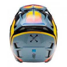 přilba FORMULA CP, FLY RACING - USA (šedá/černá/duhová)