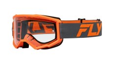 brýle FOCUS, FLY RACING (černá/oranžová)