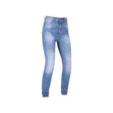 Dámské moto kalhoty RICHA SECOND SKIN JEANS modré zkrácené