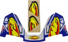 FMF 4.1 '20 LOGO KIT BL