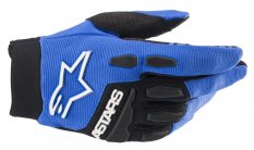 rukavice FULL BORE 2022, ALPINESTARS (modrá/černá)