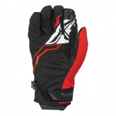 rukavice TITLE, FLY RACING - USA (černá/červená)