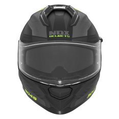 přilba N304S CARVER, NOX (černá matná,žlutá) 2024