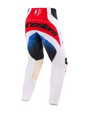 Kalhoty TECHSTAR KNIF, ALPINESTARS (černá/bílá/modrá/červená) 2026