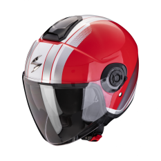 Moto přilba SCORPION EXO-CITY II VEL červeno/bílá