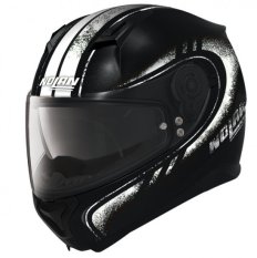 NOLAN N87 FULGOR N-COM FLAT BLACK 21