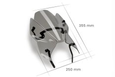 Plexi štít PUIG NEW. GEN SPORT 20833A modrá