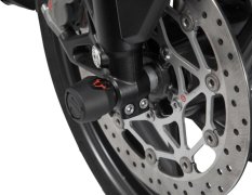 Padací protektor pro přední osu BMW S 1200 R (13-) /RR (15-) XR (19-),APRILIA RS 457(24) - černé
