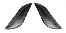 čelní kryty vrchní ventilace pro přilby Reflex, CASSIDA - ČR (černá matná, pár)