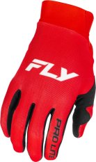 Rukavice PRO LITE, FLY RACING - USA 2026 (červená/bílá)