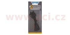 prodloužený kabel s očkovými klipy a pojistkou, OXFORD - Anglie (konektor SAE, délka kabelu 0,5 m)