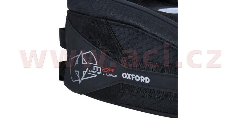 tankbag na motocykl M2R, OXFORD - Anglie (černý, s magnetickou základnou, objem 2 l)