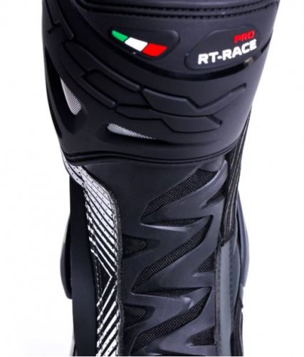 Moto boty TCX RT-RACE PRO AIR černo/bílo/šedé