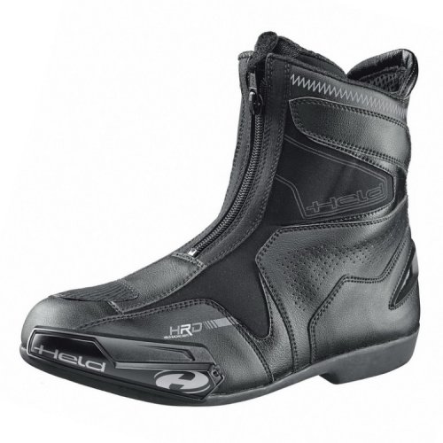 Sportovní kotníkové moto boty SHORT LAP černá, PU-kůže/textil