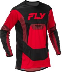 dres LITE, FLY RACING - USA 2026 (černá/červená)