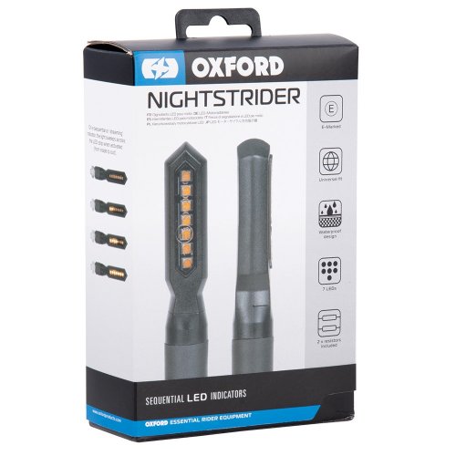 sekvenční LED blinkry Nightstrider, OXFORD (sada vč. odporů, pár)