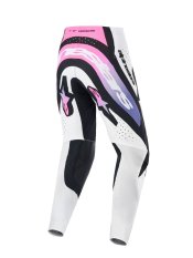 Kalhoty SUPERTECH PRO VISTA, ALPINESTARS (bílá/fialová/černá) 2026