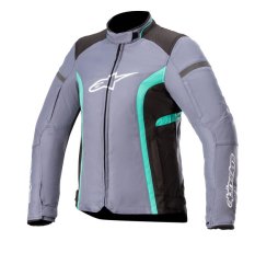 bunda STELLA T-KIRA WATERPROOF 2021, ALPINESTARS, dámská (černá/šedá/zelená)-KOPIE