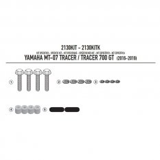 2130KIT montážní sada Yamaha MT-07 Tracer 700 (16-23) - pro montáž 2130FZ s orig. bočními kufry