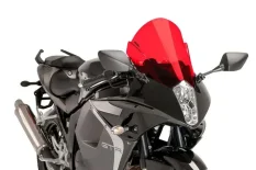 PUIG Plexi štít Z-Racing Hyosung GT650 RI (13-20). Kouřový