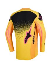 dres TECHSTAR NOMUR, ALPINESTARS (oranžová/žlutá/růžová) 2026