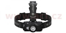 LED LENSER MH8 - outdoorová dobíjecí čelovka černo-černá, dosvit 200 m, záruka 7 let