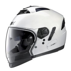 Moto helma Grex G4.2 PRO Kinetic N-Com Metal White 24