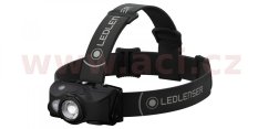 LED LENSER MH8 - outdoorová dobíjecí čelovka černo-černá, dosvit 200 m, záruka 7 let