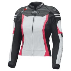 Dámská sportovní moto bunda Held STREET 3.0 LADY černá/bílá/růžová, kůže