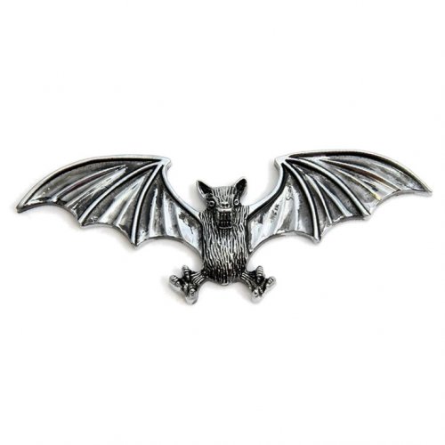 Samolepící emblém Highway Hawk BAT - netopýr, 125mm