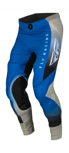 kalhoty LITE, FLY RACING - USA 2023 (modrá/šedá/černá)