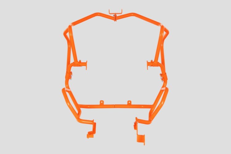 Horní padací rám oranžový. KTM 790 Adventure , KTM 890 Adventure . YAKK