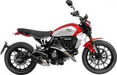 TLUMIČ VÝFUKU LV-10 FULL BLACK DUCATI SCRAMBLER 800