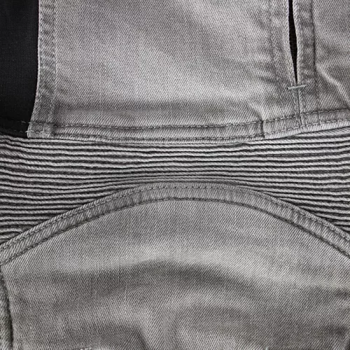 Kevlarové džíny na motorku Trilobite 661 Parado light grey SLIM