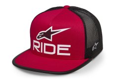 kšiltovka RIDE 4.0ER, ALPINESTARS (červená/černá/bílá)