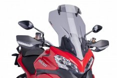 PUIG Větrný štít Touring + deflektor Ducati Multistrada 1200/S (13-14)