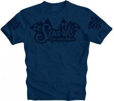 Pánské tričko Spark S 015-N, modré