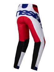 kalhoty RACER VEIL, ALPINESTARS (červená/bílá) 2025