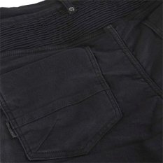 Kevlarové moto kalhoty OVERLAP CASTEL černé