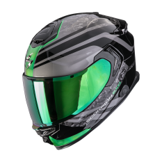 Moto přilba SCORPION EXO-GT SP AIR ARTEN černo/zelená