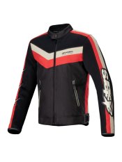Bunda T-DYNO AIR, ALPINESTARS (černá/červená/béžová) 2025