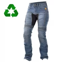 Dámské kevlarové džíny na moto Trilobite 661 Parado Recycled blue (prodloužené)