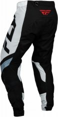 kalhoty LITE, FLY RACING - USA 2024 (černá/bílá/šedá)