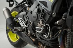 Kryt motoru černý / stříbrný Yamaha MT-10 (16-)